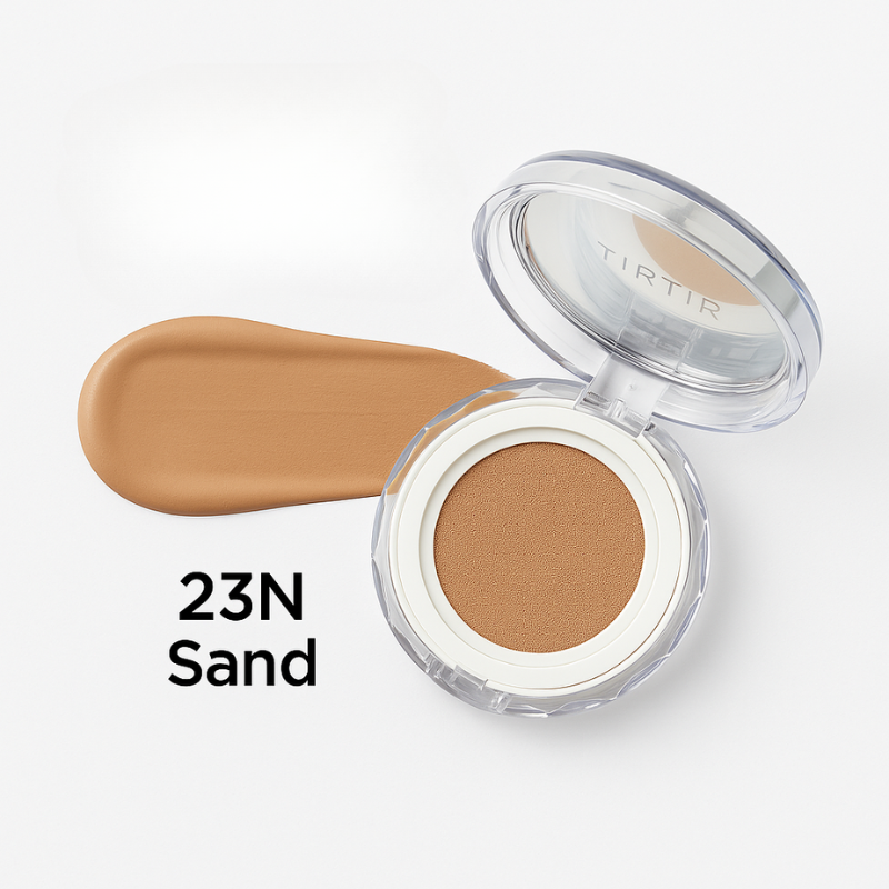Base TIRTIR Crystal Mesh Cushion – Efeito Glow e Cobertura Natural