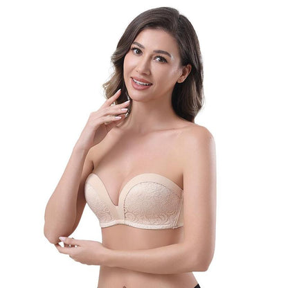 Lingerie Sutiã Top Tomara Que Caia Com Bojo E Silicone  Conforto E Estilo Moderno Para Todas As Ocasiões