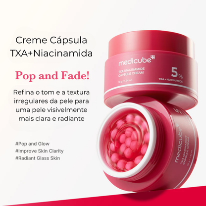 Creme Cápsula TXA + Niacinamida – Clareia e Hidrata