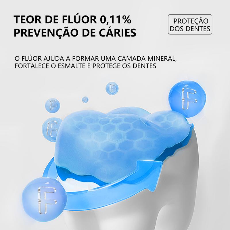 Pasta de dente Ultra Violeta Taydente + Escova Eletrica Pro iO2, Sensor de Pressão