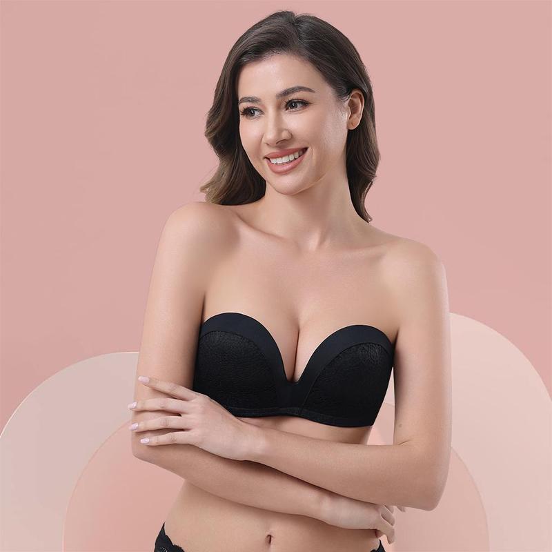 Lingerie Sutiã Top Tomara Que Caia Com Bojo E Silicone  Conforto E Estilo Moderno Para Todas As Ocasiões