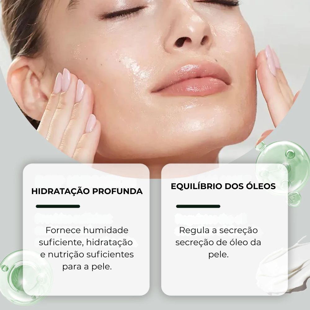 Gel Facial Ultra-Hidratante com Ácido Hialurônico e Aloe Vera – 50g