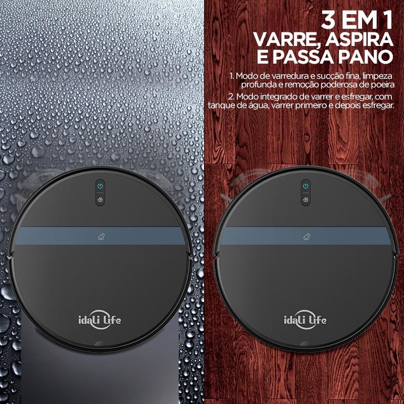 LIMPAMAX™ Robô Aspirador Inteligente Com Sensores Anti- queda