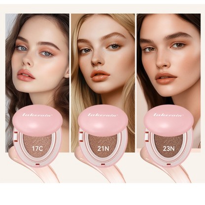 Base Élégance Cushion Lakerain - Cobertura Luxuosa Com Tratamento Para Sua Pele