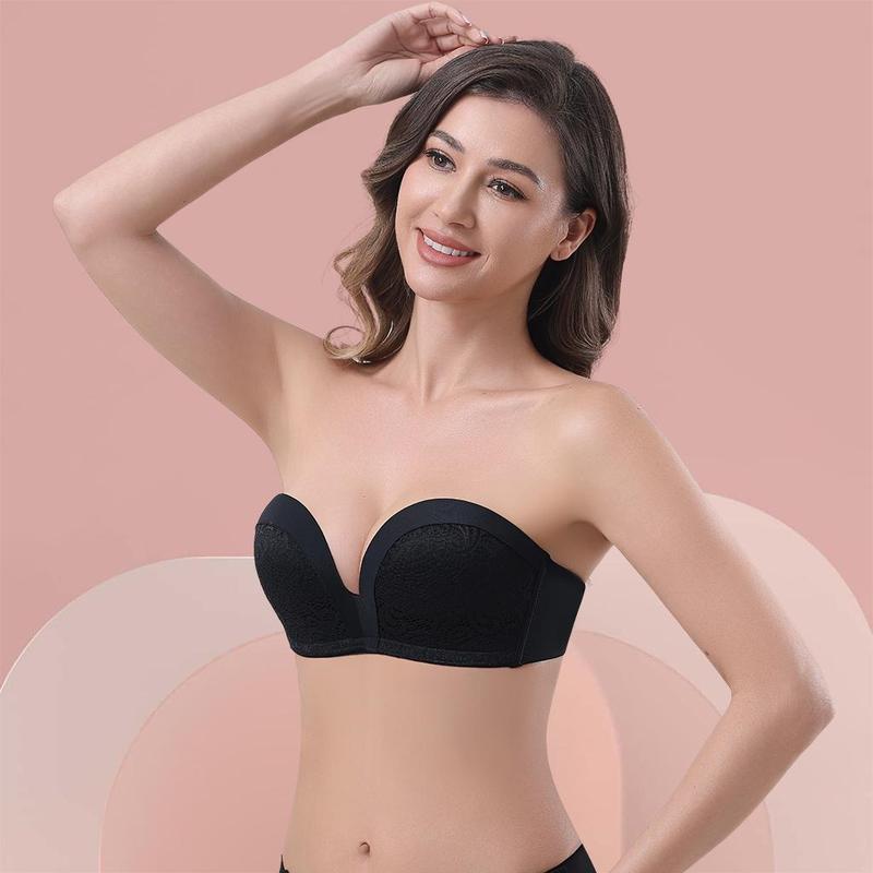 Lingerie Sutiã Top Tomara Que Caia Com Bojo E Silicone  Conforto E Estilo Moderno Para Todas As Ocasiões