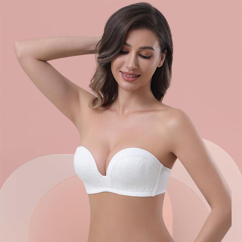 Lingerie Sutiã Top Tomara Que Caia Com Bojo E Silicone  Conforto E Estilo Moderno Para Todas As Ocasiões