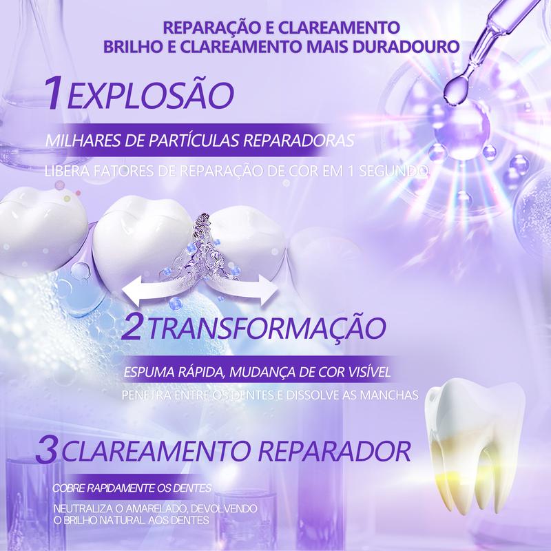 Pasta de dente Ultra Violeta Taydente + Escova Eletrica Pro iO2, Sensor de Pressão