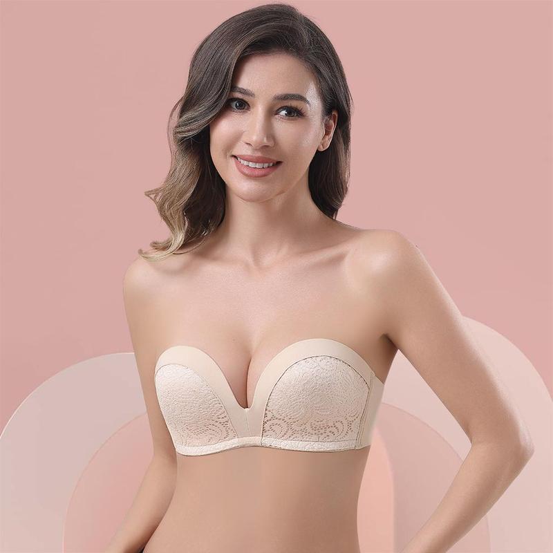 Lingerie Sutiã Top Tomara Que Caia Com Bojo E Silicone  Conforto E Estilo Moderno Para Todas As Ocasiões