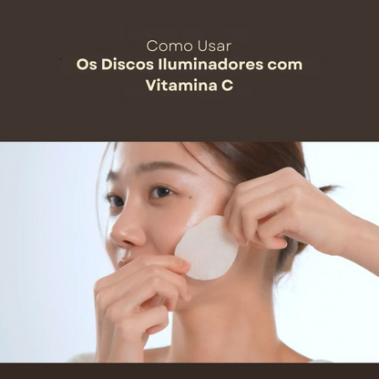 Discos Iluminadores com Vitamina C