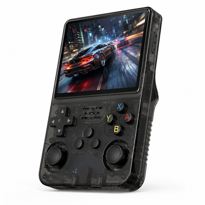 R36S Console Portátil + de 15.000 Jogos - 64g Linux Tela IPS 3.5 Polegadas