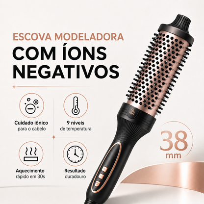 GOKOCO IonicStyle™ – Escova Modeladora 9 em 1