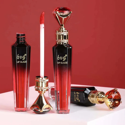 Lip Gloss Labial Diamante – Veludo Fosco de Longa Duração