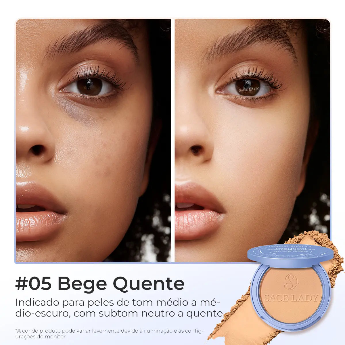SACE LADY Pó Compacto Waterproof