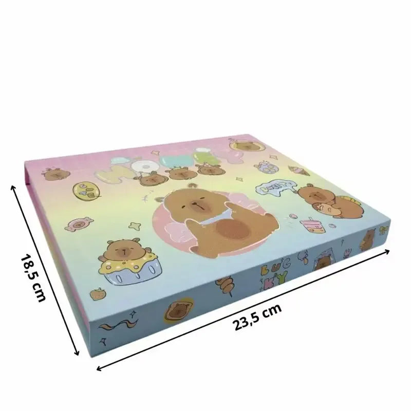 Kit Maleta Maquiagem CAPIVARA Infantil Completa Menina Princesa Linda Lançamento