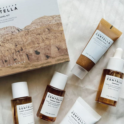 BOX SKIN1004 – Centella Asiática de Madagascar 5 Itens