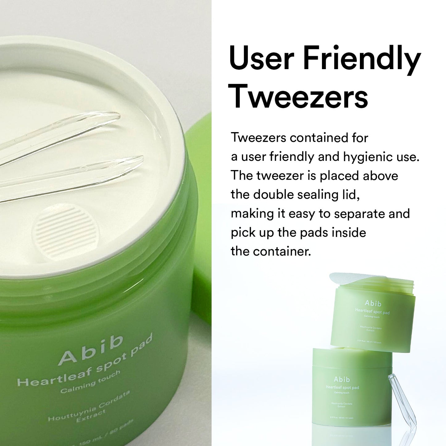 Pads Calmantes de Heartleaf – Toque Suavizante